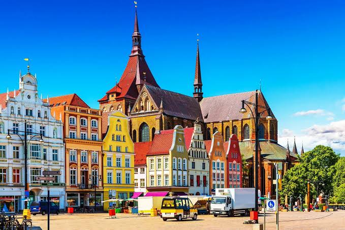 Rostock skyline
